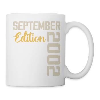 Septembre 2002 - 22e Anniversaire September 2002 - Mug blanc - blanc - Droite
