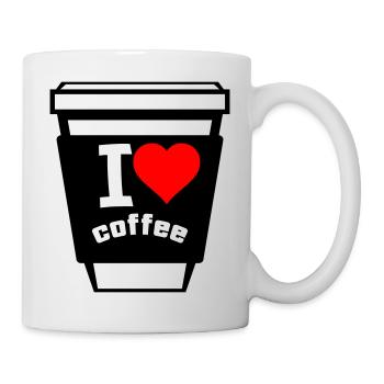 I Love Coffee 02 - Mug - white - Right