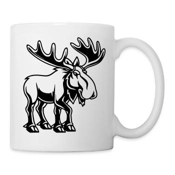 élan - Mug blanc - blanc - Droite