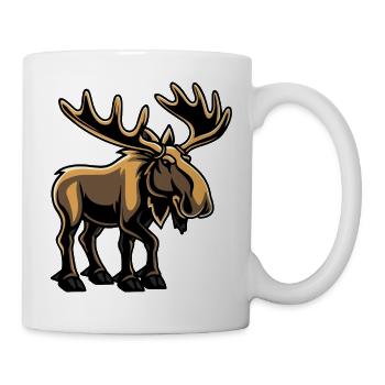élan - Mug blanc - blanc - Droite