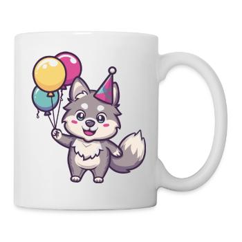 Wolf Birthday Baby - Mug - white - Right
