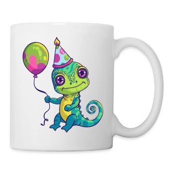 Chameleon Birthday Baby - Mug - white - Right