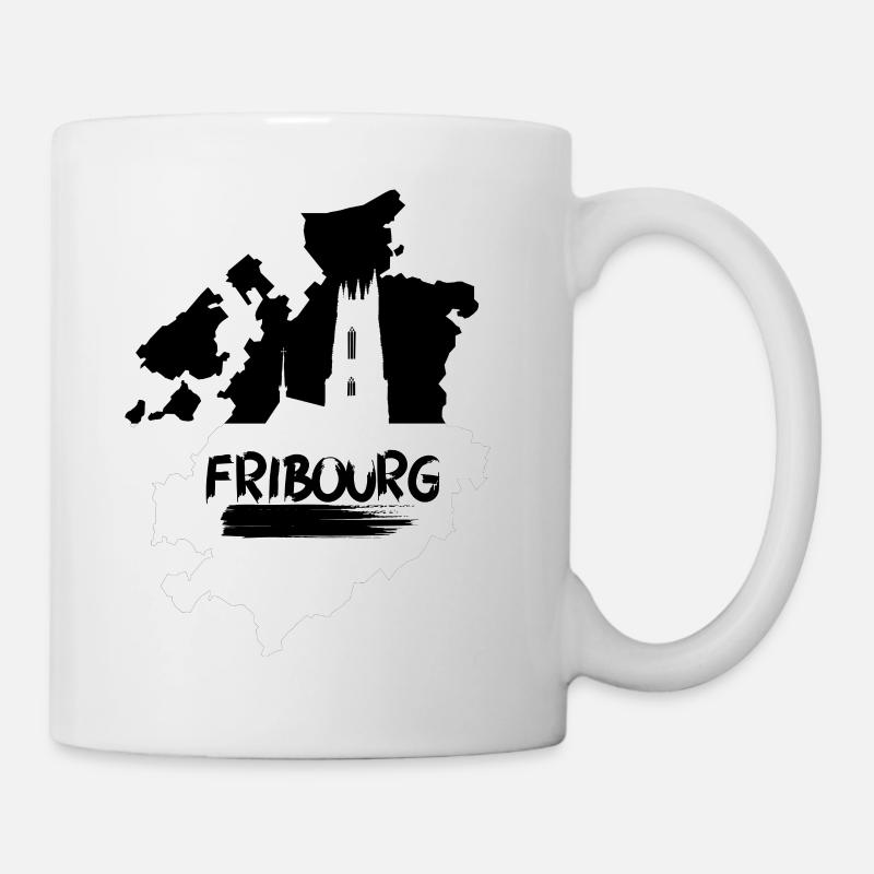 Fribourg Cathedral - Mug - white