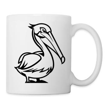Pelikan Comic - Mug - white - Right
