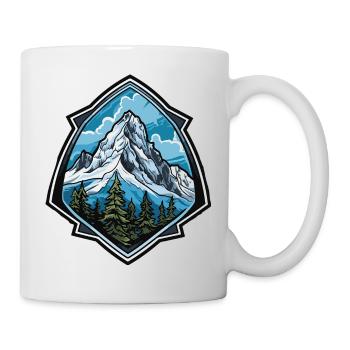 Mountains 3 - Mug - white - Right