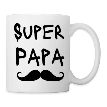 Super Papa - Mug blanc - blanc - Droite