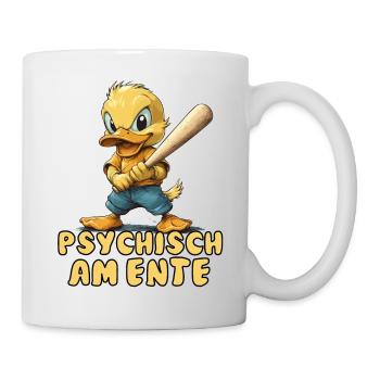 witziges Party Motiv, Spruch - Tasse - Weiß - Rechts
