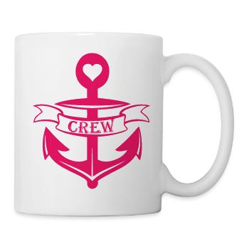 Équipage d’ancrage - Mug blanc - blanc - Droite
