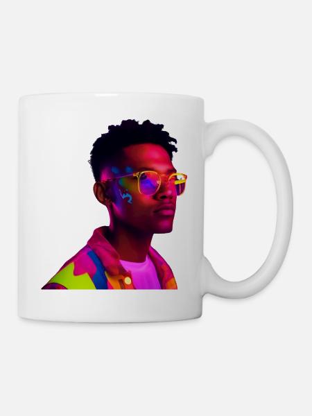 coller mann - Tasse - Weiß