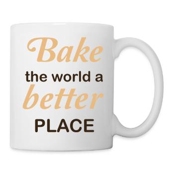 Cuire le monde meilleur - Mug blanc - blanc - Droite
