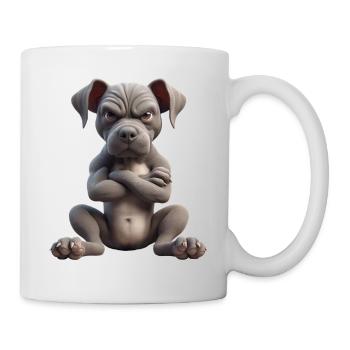 Dog grim 5 - Mug - white - Right