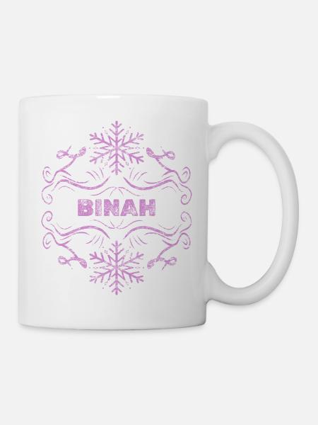 Geschenk für Binah - Tasse - Weiß