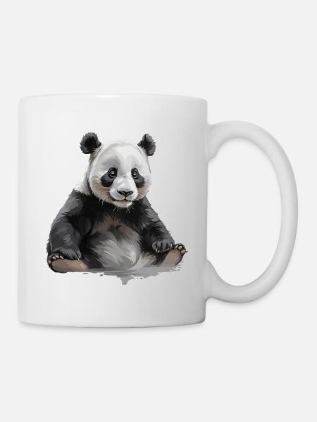 panda ou panda geant - Mug blanc - blanc