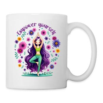 Empower Yourself Flowerpower - Mug - white - Right