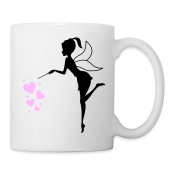 Coeurs d’elfes féeriques - Mug blanc - blanc - Droite