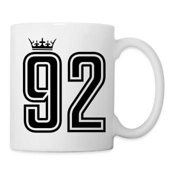 92 Crowns - Mug - white - Right