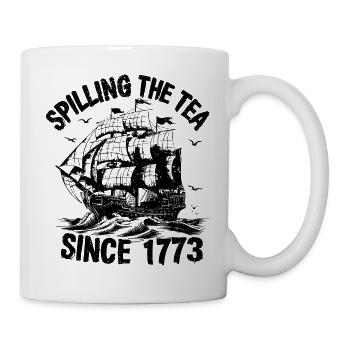 1773 bis heute – Fakten und Geschichte - Tasse - Weiß - Rechts