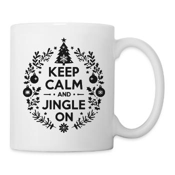Keep Calm and Jingle On - Mug - white - Right