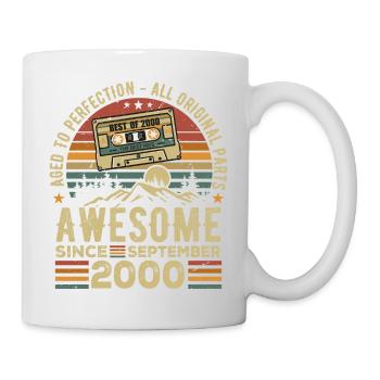 Birthday September 2000 Vintage September 2000 - Mug - white - Right