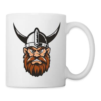 Viking Head - Mug - white - Right