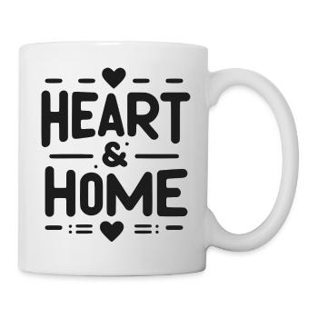 Heart and Home - Mug - white - Right