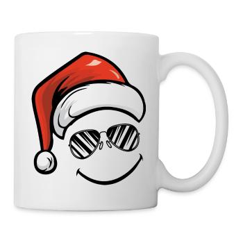 Smileface Nikolaus - Tasse - Weiß - Rechts