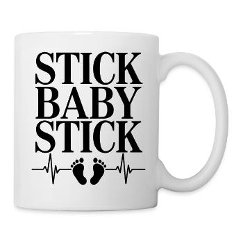 Confidence on the fertility journey - Mug - white - Right