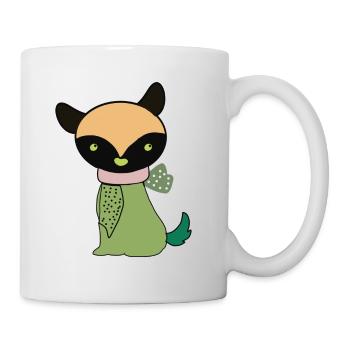 Der kleine Ivo in verschiedenen Farbe - Tasse - Weiß - Rechts