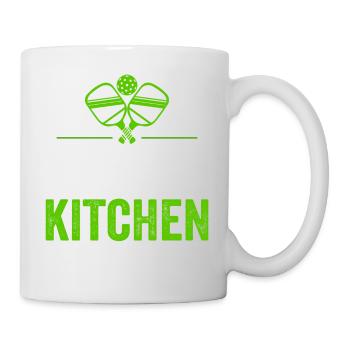 Mach dir keine Sorgen, ich gehe nicht in die Küche - Tasse - Weiß - Rechts