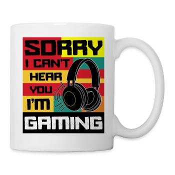 Funny Cool Gamer for Boys Teens Men Video Gaming - Mug - white - Right