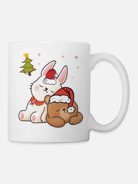 Weihnachten Tannenbaum - Tasse - Weiß