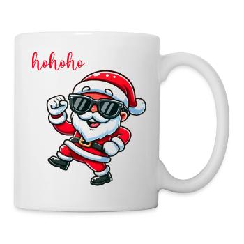 Le Père Noël hohoho - Mug blanc - blanc - Droite