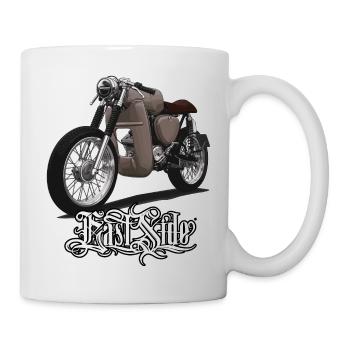 S51 (braun) // Illustration - Tasse - Weiß - Rechts