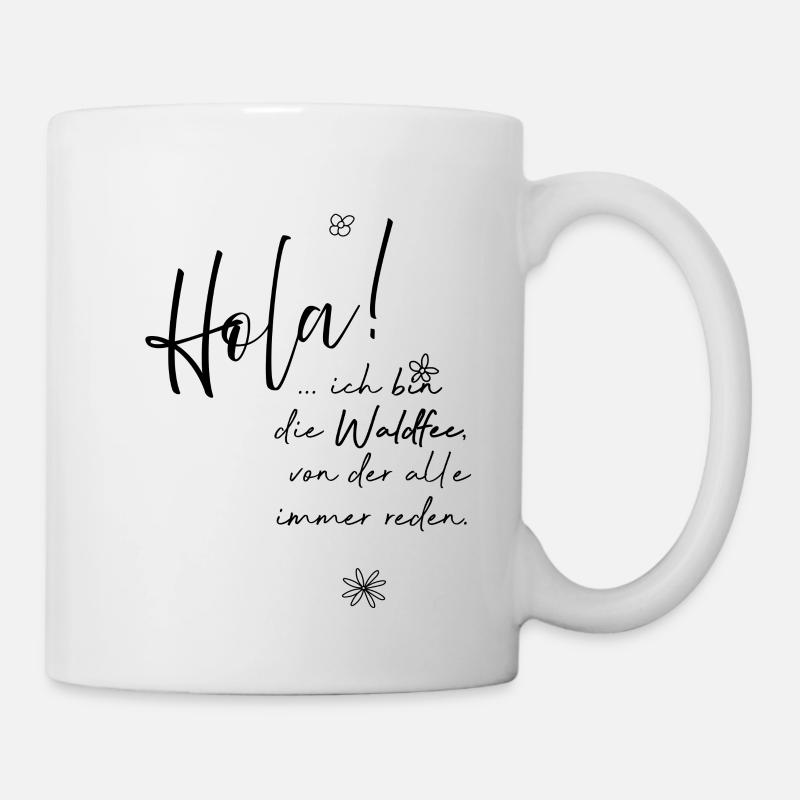 Waldfee - Tasse - Weiß