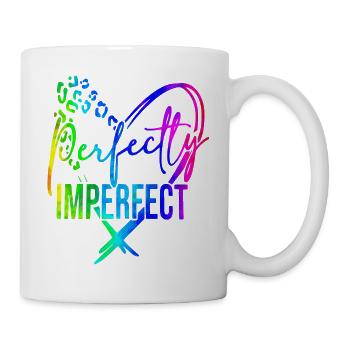 happy quotes positive quote cute love positivity - Mug - white - Right