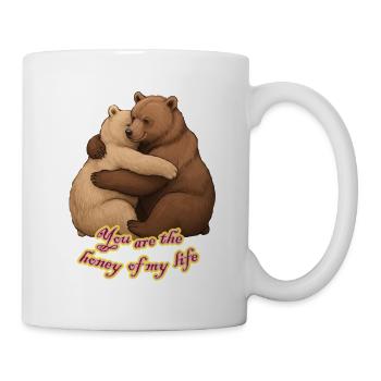 You are the honey of my life - Mug - white - Right