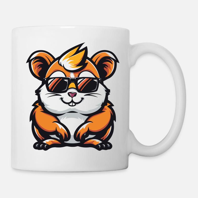 Hamster Tier - Tasse - Weiß