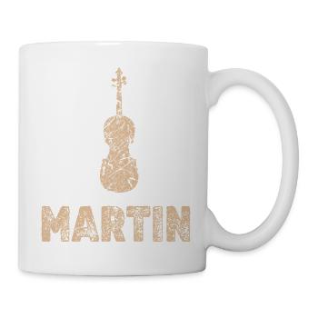 Martin en tant qu’alto - Mug blanc - blanc - Droite