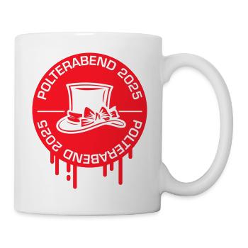 Polterabend 2025 Polterhochzeit - Tasse - Weiß - Rechts