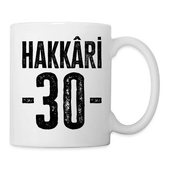 Hakkâri 30 – Stolz auf Berge und Kultur - Tasse - Weiß - Rechts