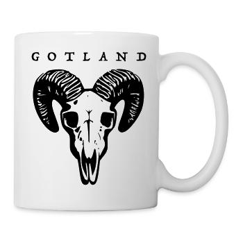 Gotland - Tasse - Weiß - Rechts