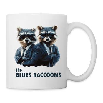 Les Blues Raccoons 2 - Mug blanc - blanc - Droite