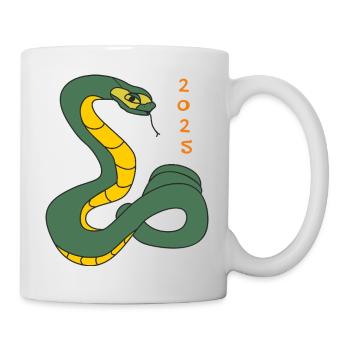 Serpent 2025 - Mug blanc - blanc - Droite