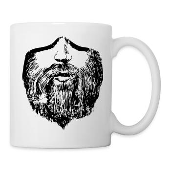 Bart - Tasse - Weiß - Rechts