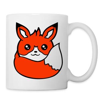 Fox Red Fox Wild Animal Clever Forest Inhabitants - Mug - white - Right