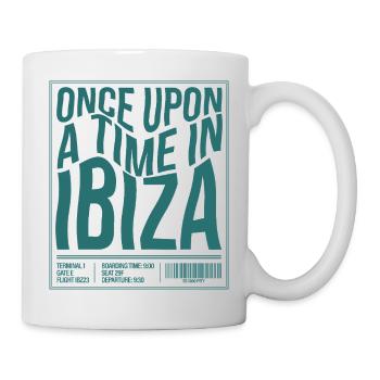 Once Upon a Time in Ibiza – Retro Travel Vibes - Mug - white - Right