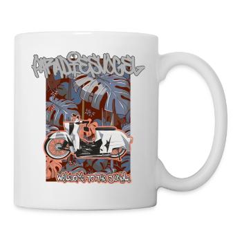 Swallow (camouflage) // Illustration - Mug - white - Right