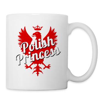 Polish Princess - Polen - Prinzessin Poland Polska - Tasse - Weiß - Rechts