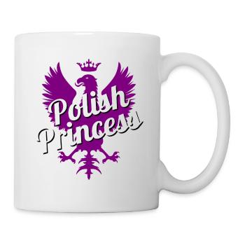 Polish Princess - Polen - Prinzessin Poland Polska - Tasse - Weiß - Rechts