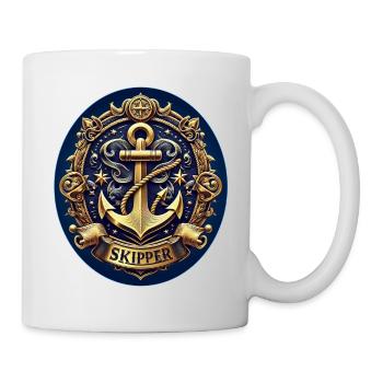 Skipper Logo - Mug - white - Right
